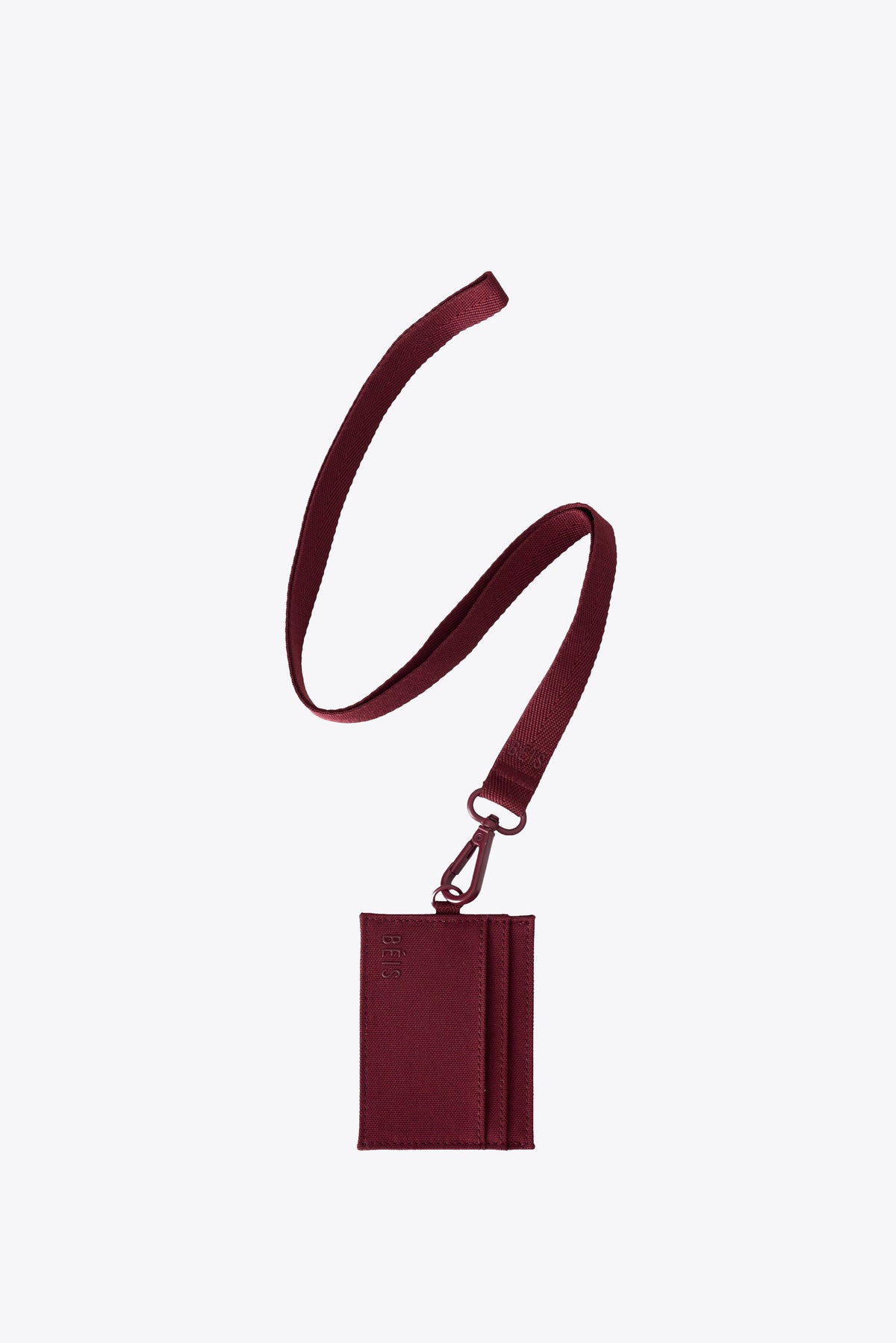 The ID Card Holder in Burgundy