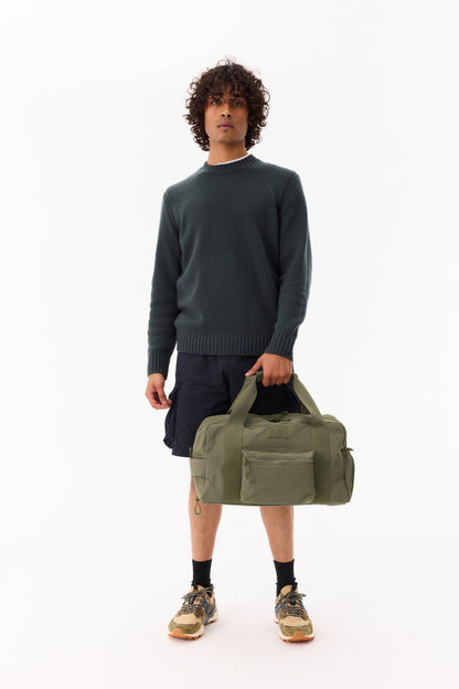 The Sport Duffle Backpack in Olive