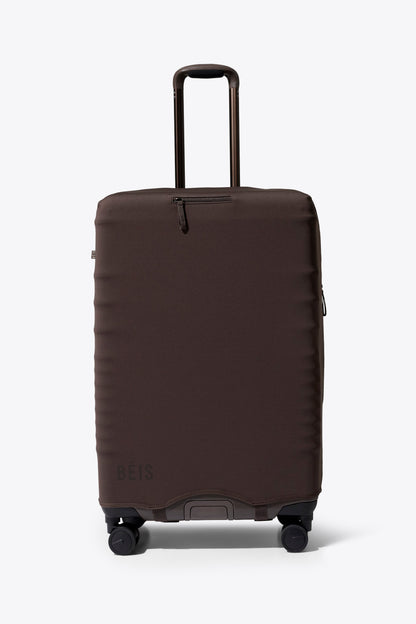The Hybrid Check-In Luggage Cover in Espresso